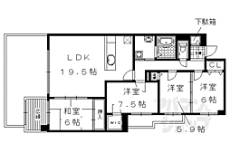 京都市営烏丸線 北大路駅 徒歩25分