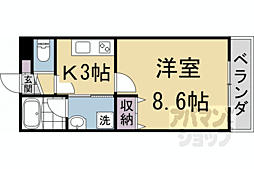 京福電気鉄道北野線 北野白梅町駅 徒歩22分