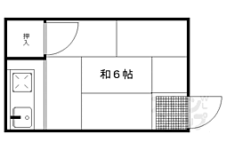 ヨシカワアパートメンツ ワンルームの間取図画像