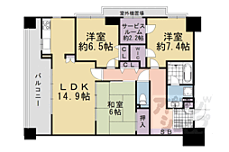京都地下鉄東西線 二条城前駅 徒歩5分 3階/-