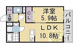 京都市営烏丸線 北大路駅 徒歩22分 1階/-