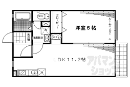 クレール北野C 1階