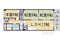 エスポワール那須 3LDKの間取図画像
