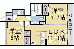 京都市営烏丸線 国際会館駅 徒歩14分 1階/-