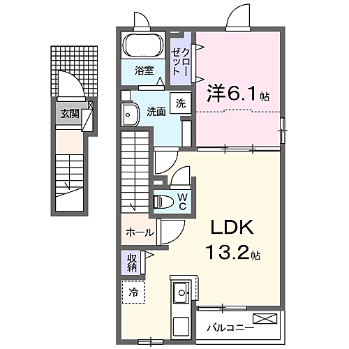 同じ建物の物件間取り写真 - ID:214052596905