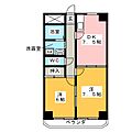 シャトー清水5階5.9万円