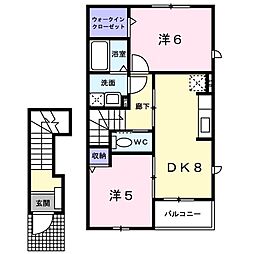 ミルト　レーベン 2階/205
