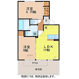 クレール森田　A 1階/105