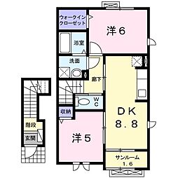 サニ−　ウェル 2階