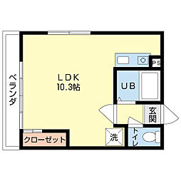 間取図画像 ワンルーム