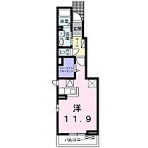 シエン　アロザロ　VII  ｜ 山口県下関市長府才川１丁目（賃貸アパート1R・1階・32.94㎡） その2