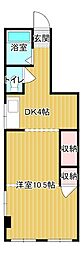 間取図画像 1DK