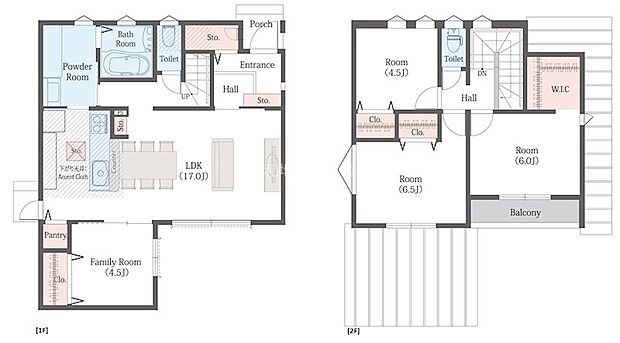 水回りも近く家事動線の良い間取り
