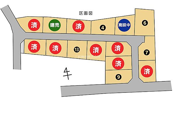 区画図