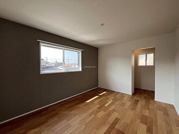 寝室にもぴったりの2F洋室7.8帖