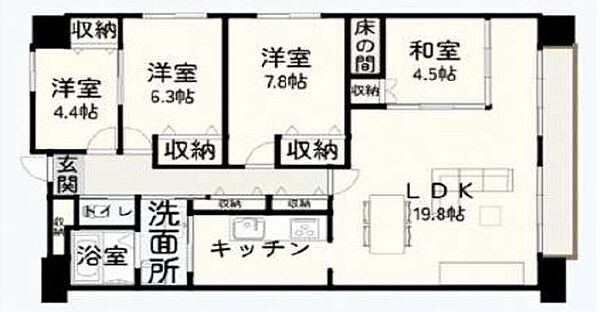 間取り：335000031578