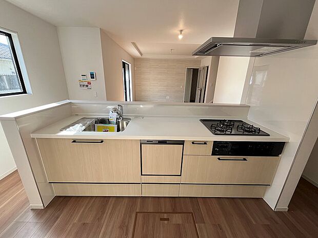 ナチュラルな雰囲気のキッチン