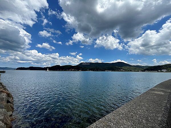 海の近くです