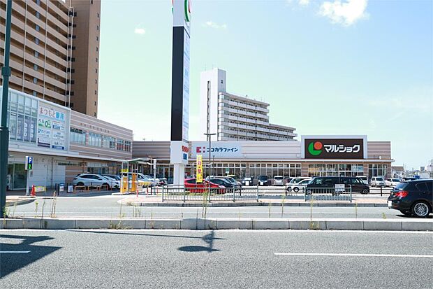 マルショク東駅店(604m)