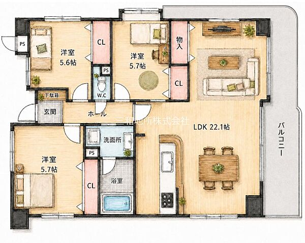 間取り：335000034908