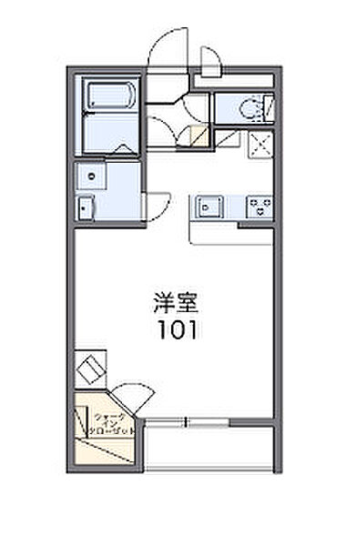 同じ建物の物件間取り写真 - ID:208009355964