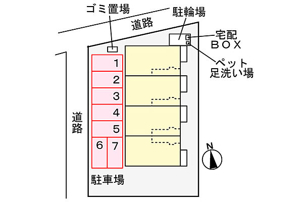 画像21:駐車場