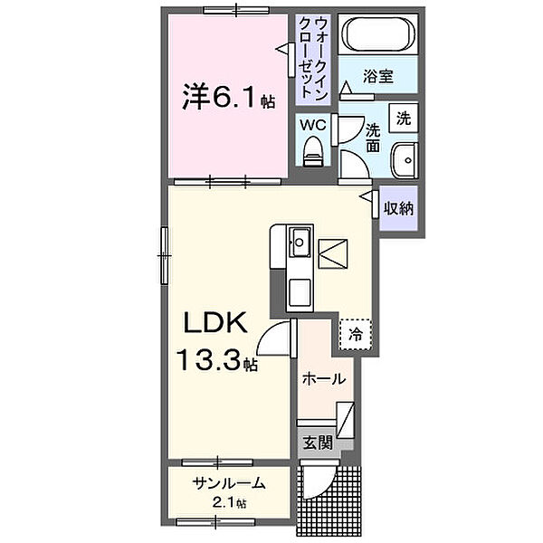 同じ建物の物件間取り写真 - ID:212041822496