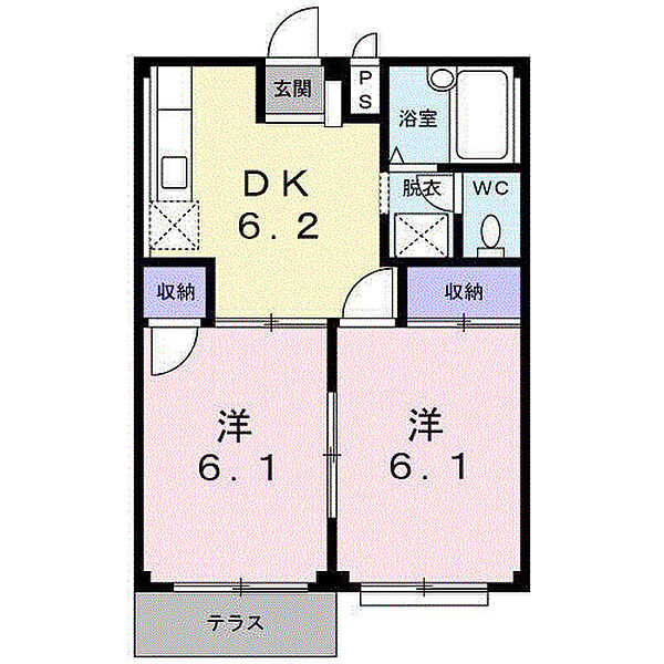 同じ建物の物件間取り写真 - ID:208009234725