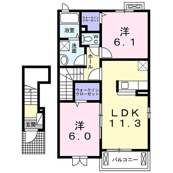 画像2:間取図