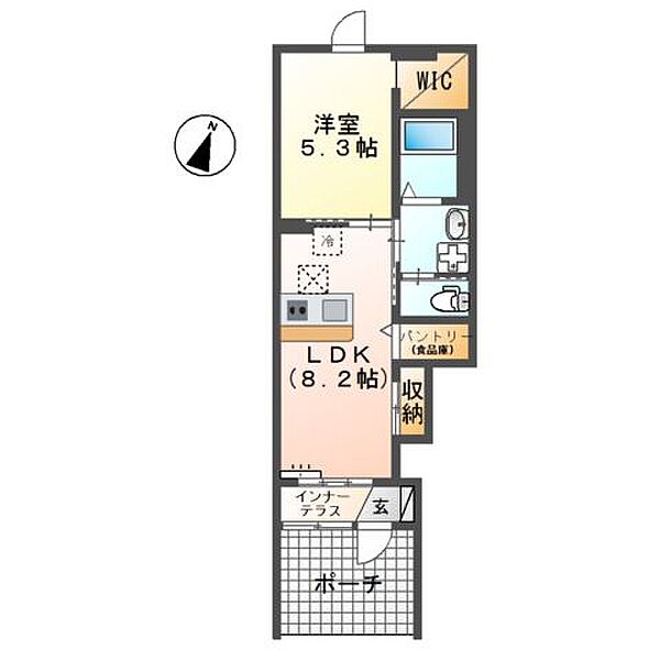 同じ建物の物件間取り写真 - ID:208009260408