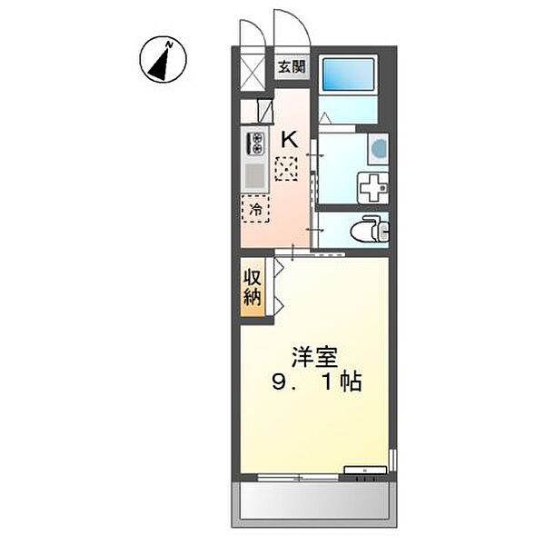 同じ建物の物件間取り写真 - ID:208009270706