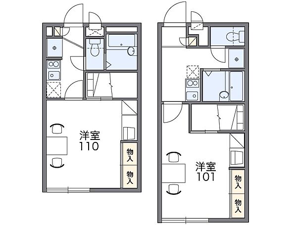 同じ建物の物件間取り写真 - ID:208009292889