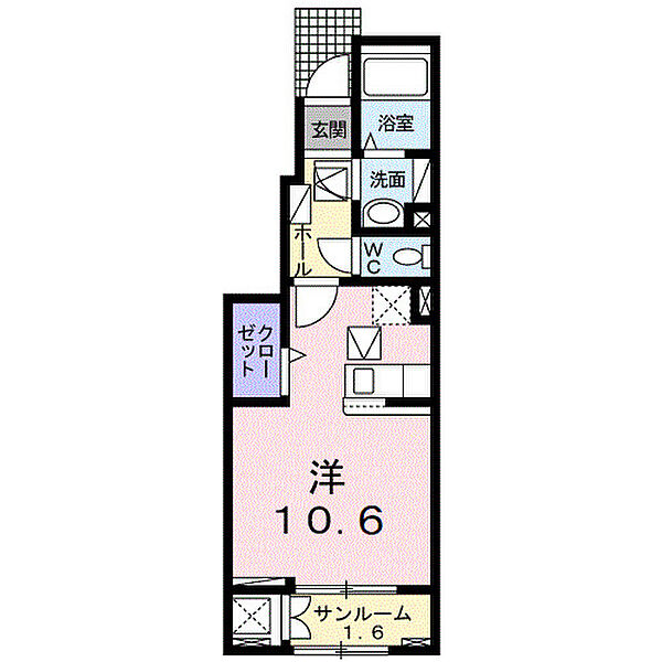 同じ建物の物件間取り写真 - ID:208009307298