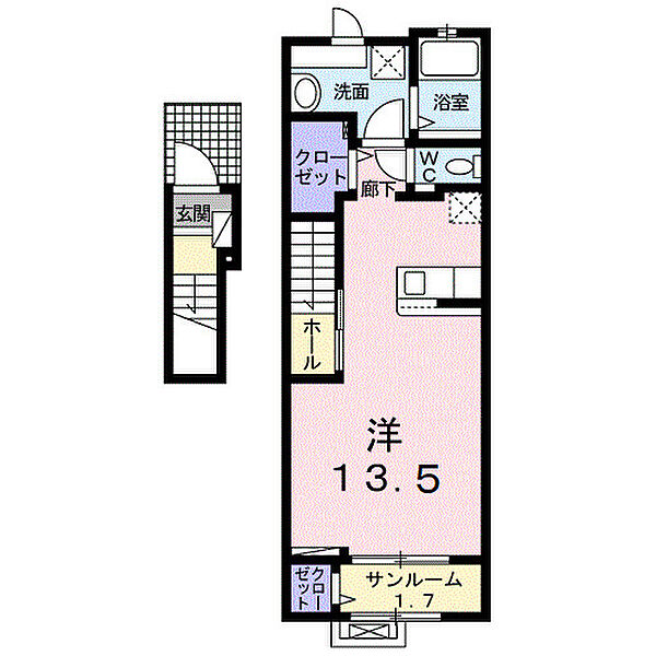 同じ建物の物件間取り写真 - ID:208009307132