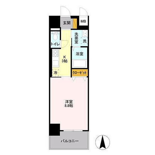 同じ建物の物件間取り写真 - ID:208009327432