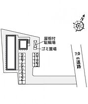 レオパレスサザンウッド 109 ｜ 千葉県野田市花井1丁目（賃貸アパート1K・1階・23.18㎡） その3