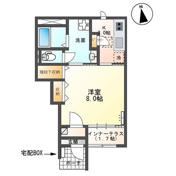 同じ建物の物件間取り写真 - ID:208009843800