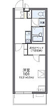 レオパレスイーストビレッジ2 305 ｜ 茨城県つくば市小野川15-7（賃貸マンション1K・3階・26.08㎡） その2