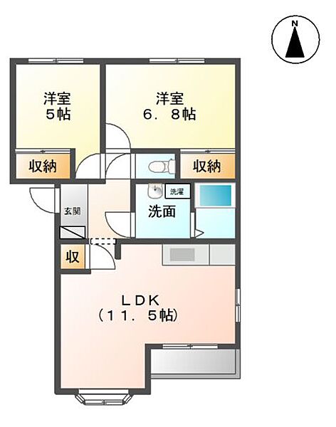 同じ建物の物件間取り写真 - ID:208009197759