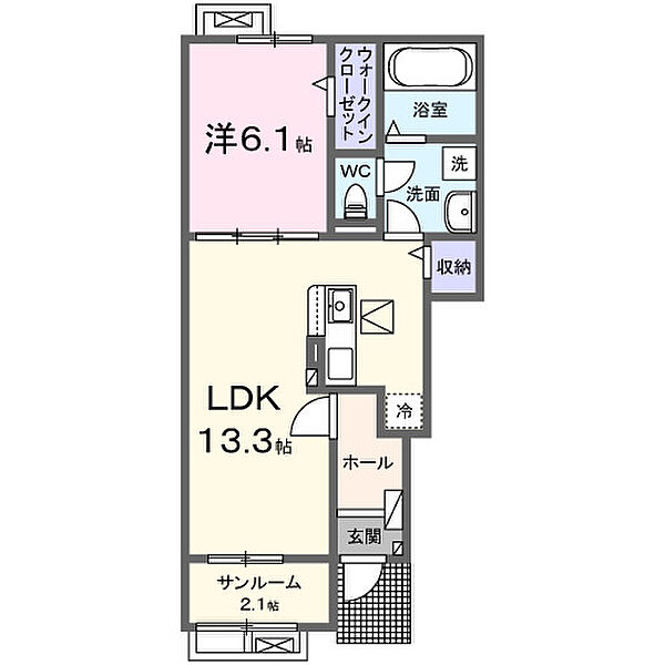 同じ建物の物件間取り写真 - ID:208009401509