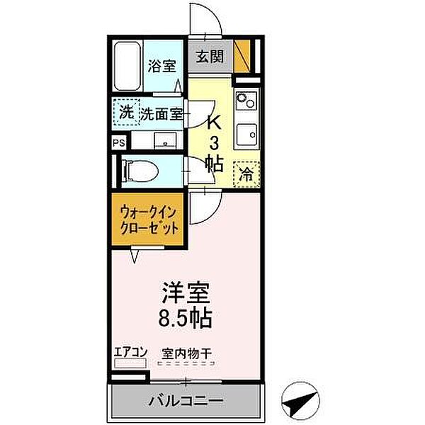 同じ建物の物件間取り写真 - ID:208009085517