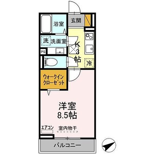 同じ建物の物件間取り写真 - ID:208009085519