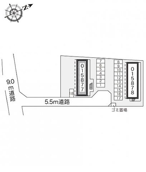 レオパレスフルールI 202｜千葉県柏市高田(賃貸アパート1K・2階・23.18㎡)の写真 その6