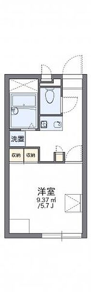 レオパレスハポネス 105｜千葉県柏市船戸(賃貸アパート1K・1階・20.28㎡)の写真 その2