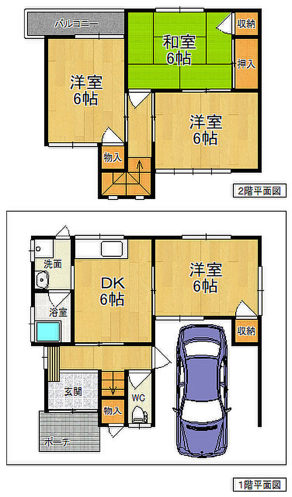 detached 大阪府羽曳野市西浦2丁目