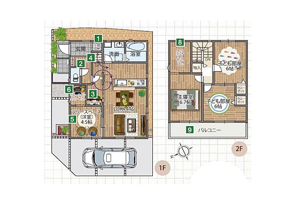 間取り：327001693791