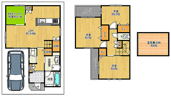 間取り：327001579137