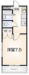 間取図画像 1K