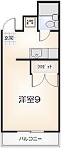 柳田ハイツ  ｜ 徳島県徳島市新蔵町３丁目（賃貸マンション1R・3階・26.49㎡） その2