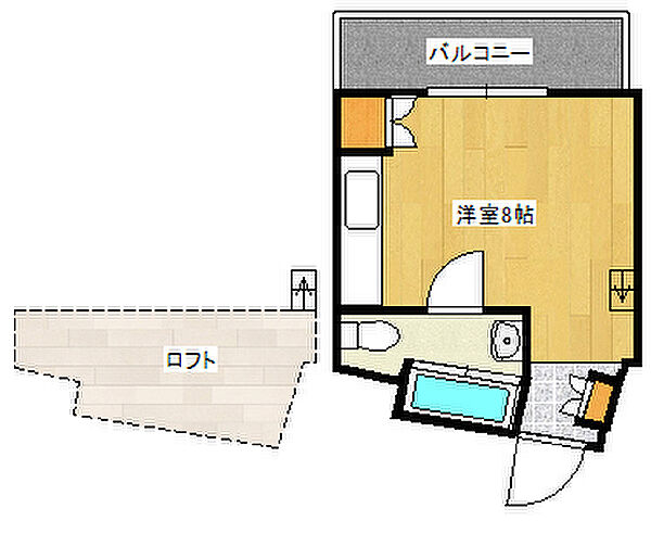 同じ建物の物件間取り写真 - ID:228039599710